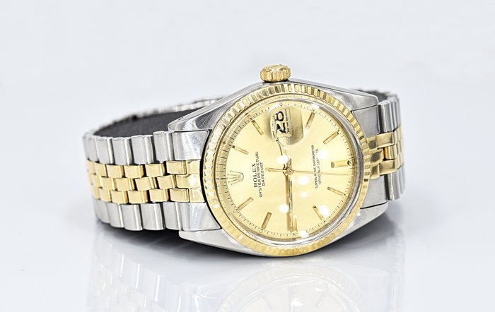Rolex - Oyster Perpetual Datejust - Sans Prix de Réserve - 1601 - Homme - 1980-1989