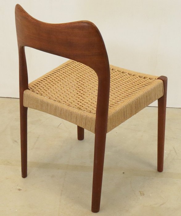 J.L. Møllers Møbelfabrik - Niels O. Moller - Chaise (4) - Modèle 71 - Bois