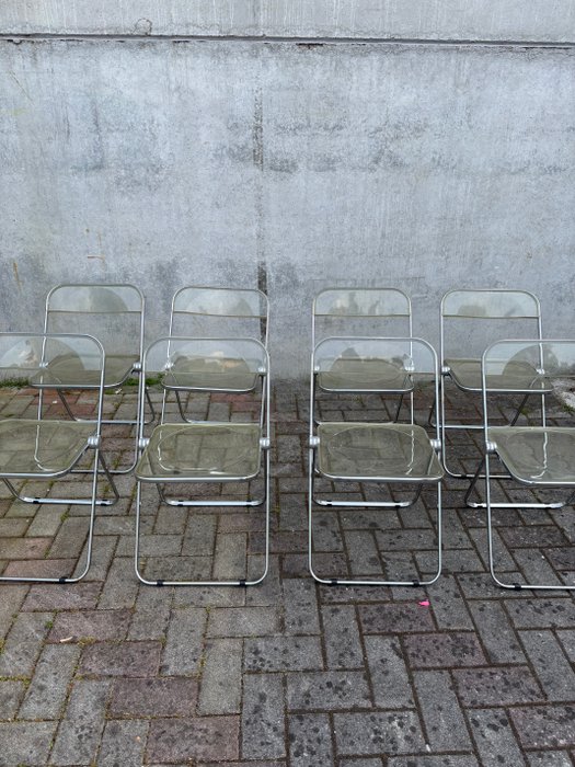 Chaise (8) - Acier - Sedia PLIA