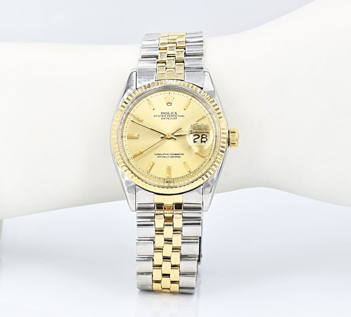 Rolex - Oyster Perpetual Datejust - Sans Prix de Réserve - 1601 - Homme - 1980-1989