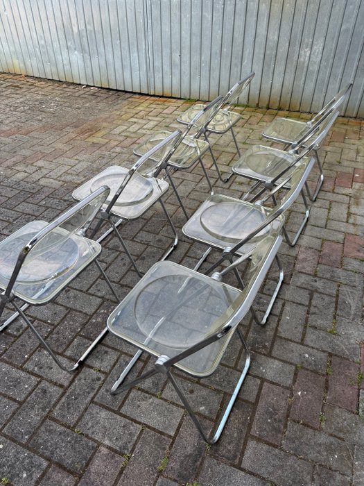 Chaise (8) - Acier - Sedia PLIA