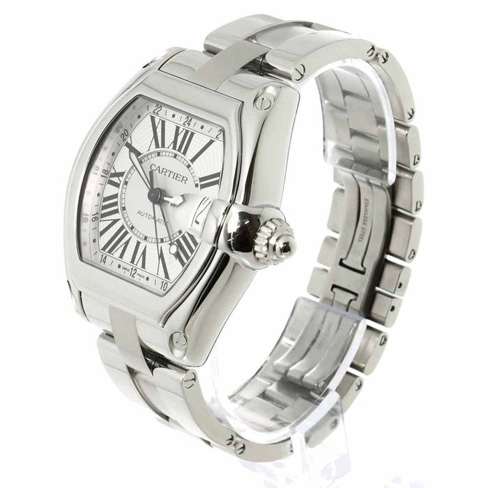 Cartier - Roadster GMT - W62032X6 - Homme - 2000-2010