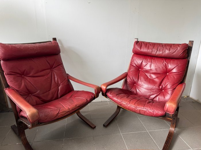 Ingmar Relling - Chaise longue - Cuir