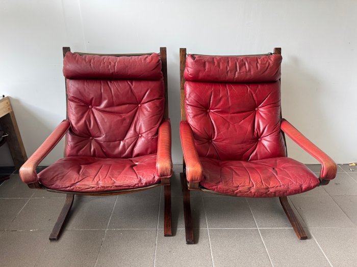 Ingmar Relling - Chaise longue - Cuir