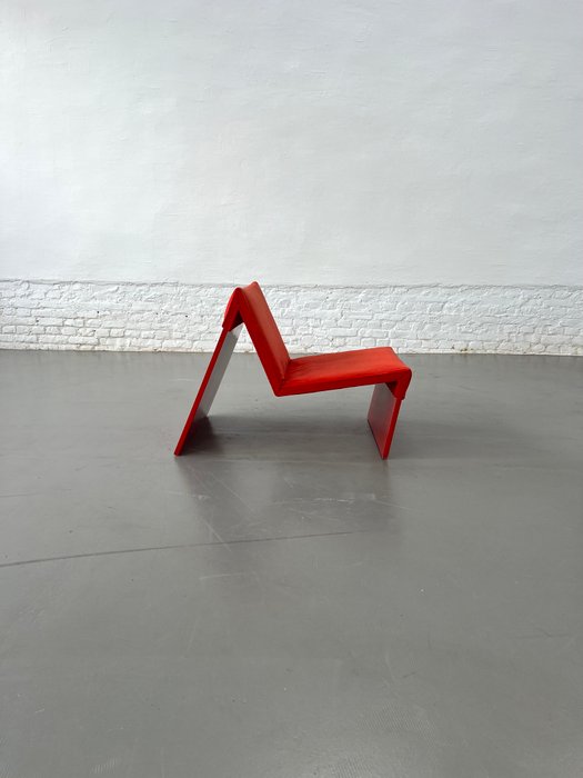 Artifort - Hans Ebbing, Ton Haas, Paul Schudel - Chaise - Chaise M SZ 10 - Bois, Textile