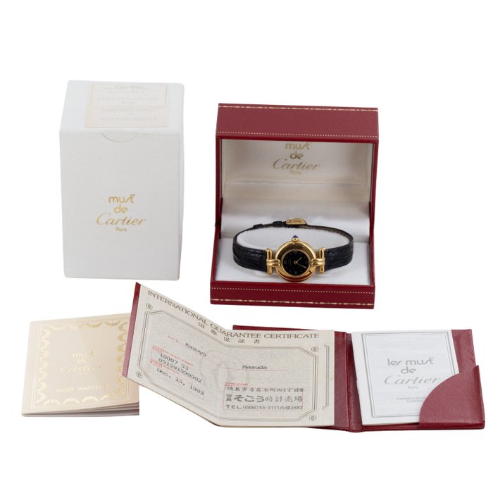 Cartier - Must de Cartier Colisée - Sans Prix de Réserve - 590002 - Femme - 1980-1989