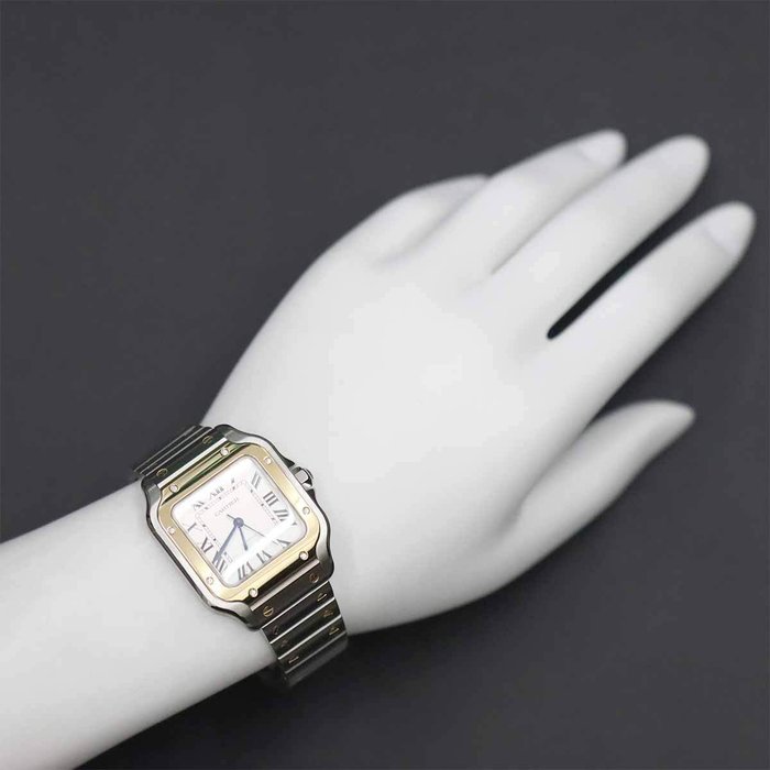 Cartier - Santos De Cartier MM - W2SA0007 - Unisexe - 2010-2020