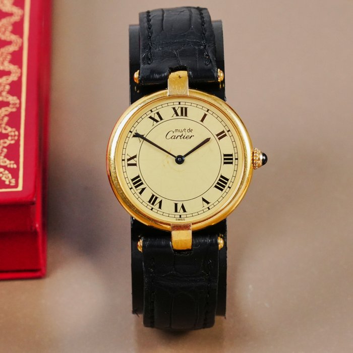 Cartier - Must de Cartier Vendome %27Spider Dial%27 - 590003 - Femme - 1990-1999