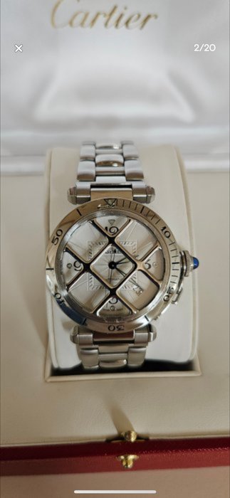 Cartier - Pasha Grille - 2379 - Homme - 2010