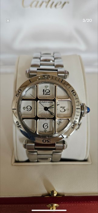 Cartier - Pasha Grille - 2379 - Homme - 2010