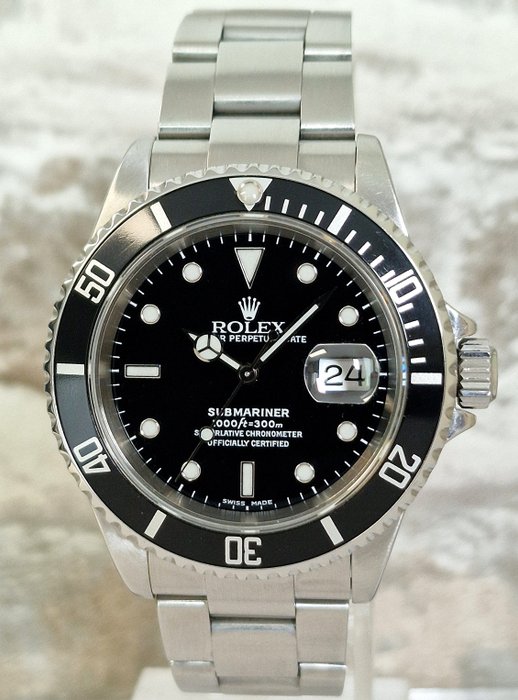 Rolex - Submariner Date - Sans Prix de Réserve - 16610LN - Homme - 2001
