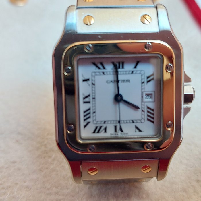 Cartier - Santos Carree - 2961 - Homme - 1989