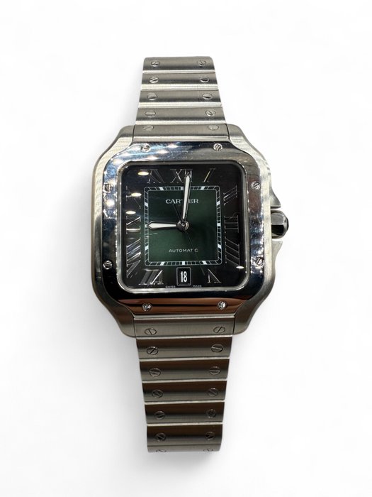 Cartier - Santos de Cartier %27Green Dial%27 - WSSA0062 - Homme - 2025
