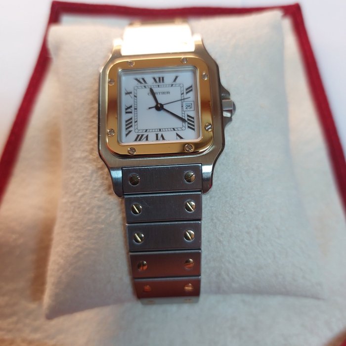 Cartier - Santos Carree - 2961 - Homme - 1989
