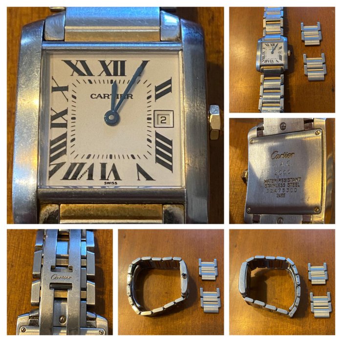 Cartier - Tank - 2465 - Unisexe - 2000