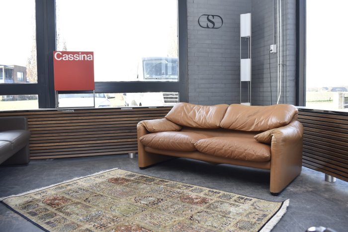 Cassina - Vico Magistretti - Canapé - Maralunga - Cuir