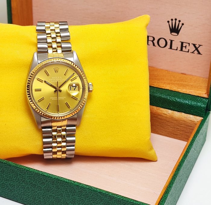 Rolex - Datejust 36 “Ghost Dial” - Ref. 16013 - Homme - 1978