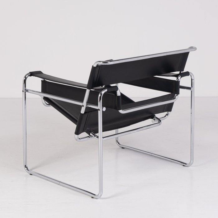 Gavina - Marcel Breuer - Chaise - Chaise Wassily - Acier, Cuir