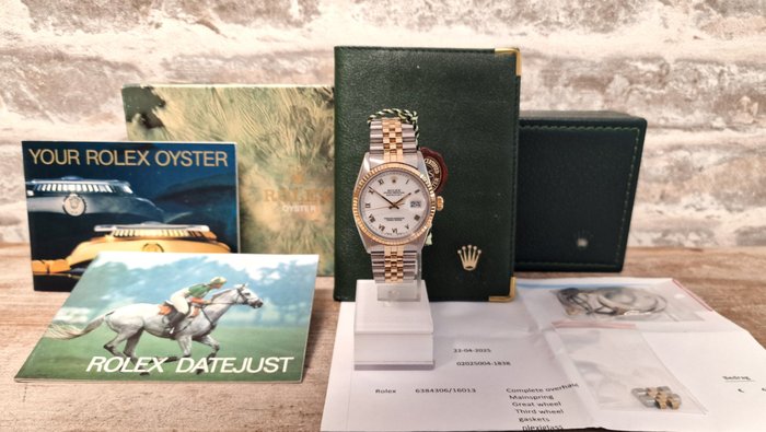 Rolex - Oyster Perpetual Datejust - Sans Prix de Réserve - Ref. 16013 - Homme - 1980