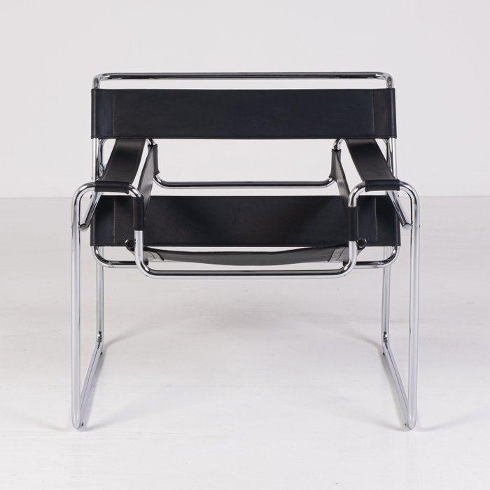 Gavina - Marcel Breuer - Chaise - Chaise Wassily - Acier, Cuir