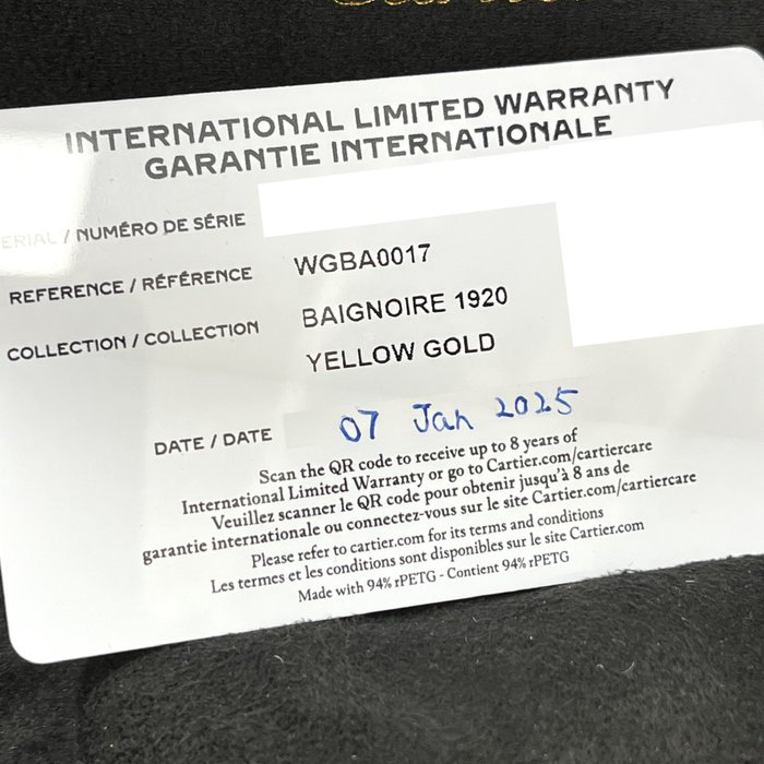 Cartier - Baignoire - WGBA0017 - Femme - 2025