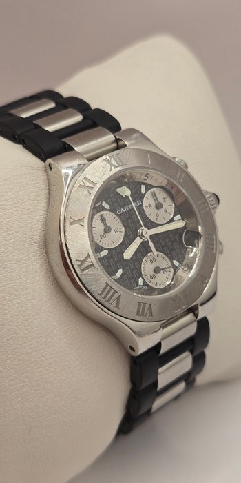 Cartier - 21 Chronoscaph - Sans Prix de Réserve - 2996 - Unisexe - 2000-2010