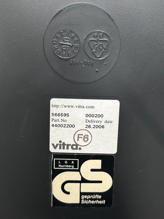 Vitra - Charles Eames - Chaise - Métal, Plastique