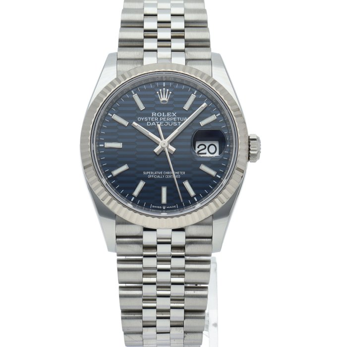 Rolex - Datejust 36 Jubilee Fluted Motif Dial - 126234 - Homme - 2020 et après