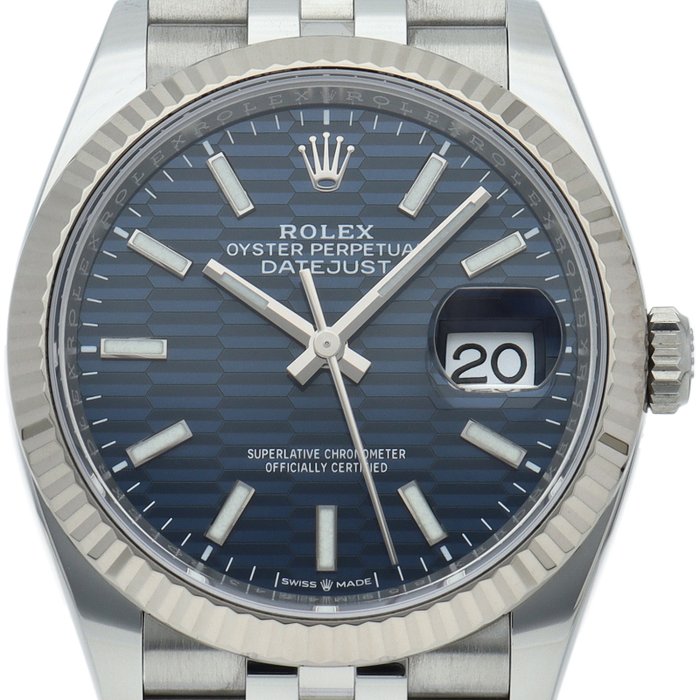 Rolex - Datejust 36 Jubilee Fluted Motif Dial - 126234 - Homme - 2020 et après