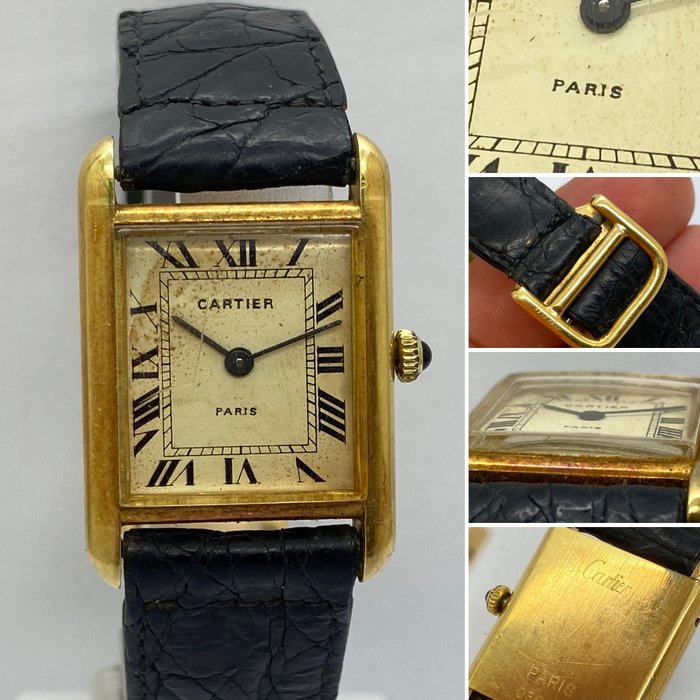 Cartier - Tank Louis - Floating PARIS - Unisexe - 1950-1959