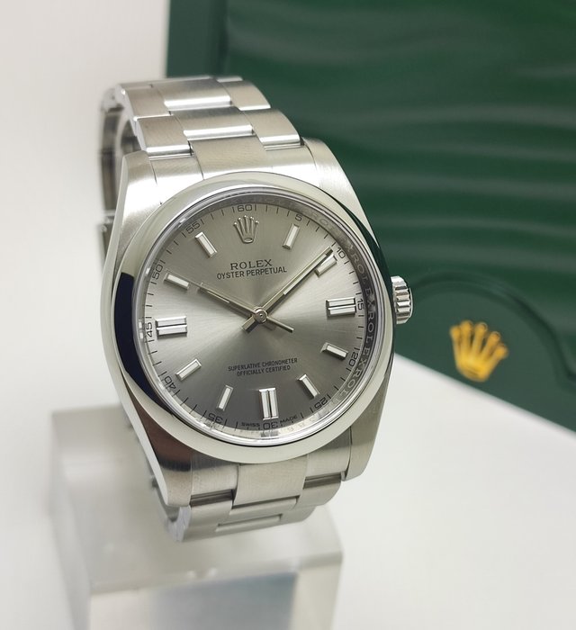 Rolex - Oyster Perpetual 36 “Grey Dial” - Ref. 116000 - Homme - 2010-2020