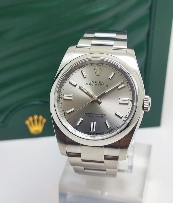 Rolex - Oyster Perpetual 36 “Grey Dial” - Ref. 116000 - Homme - 2010-2020