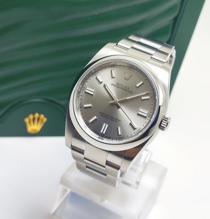 Rolex - Oyster Perpetual 36 “Grey Dial” - Ref. 116000 - Homme - 2010-2020