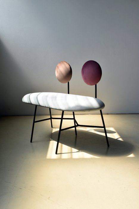 Equilibri-furniture - Co.arch-studio - Canapé - BD15 - Fer, Velours