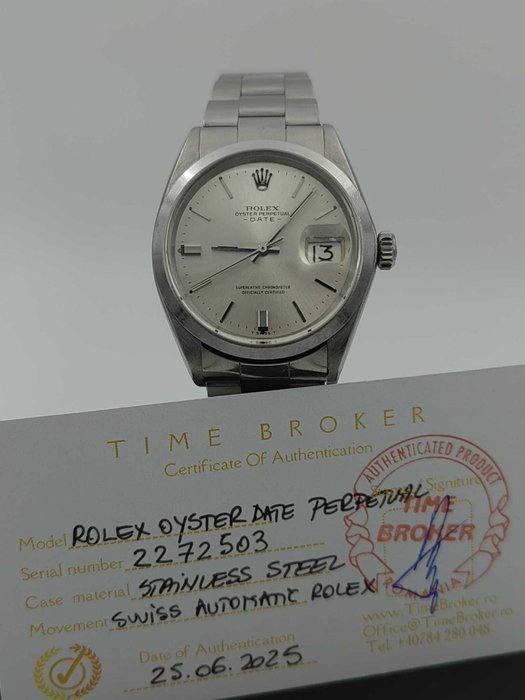 Rolex - Oyster Perpetual Date - Sans Prix de Réserve - Homme - 1969