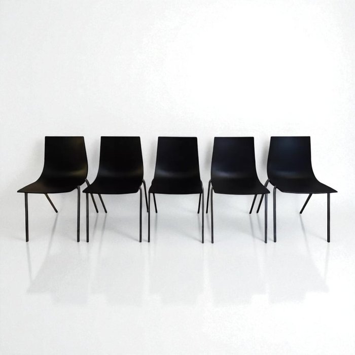 Zanotta - Roberto Barbieri - 2072 Isa - Chaise (5) - Polypropylène