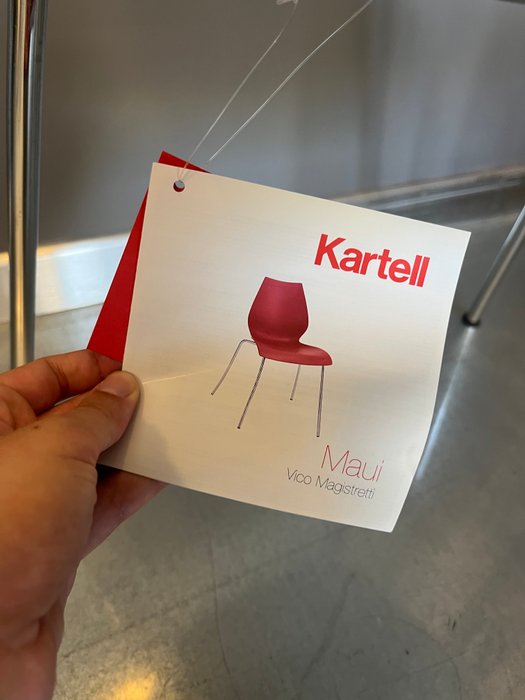 Kartell - Vico Magistretti - Chaise (2) - Maui - Polypropylène