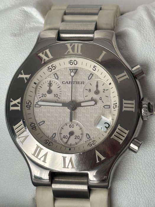 Cartier - 21 Chronoscaph - 2424 - Homme - 2000-2010