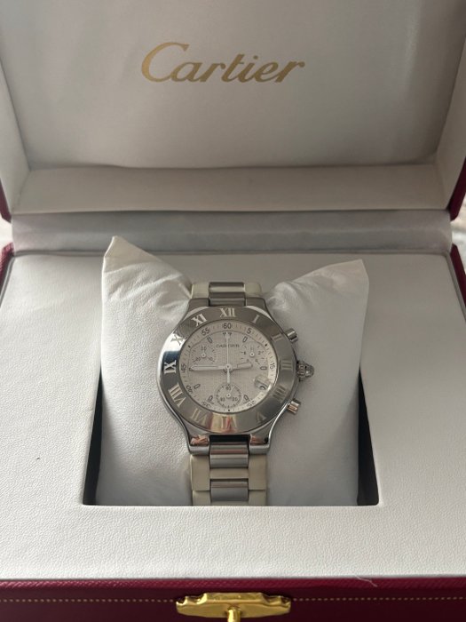 Cartier - 21 Chronoscaph - 2424 - Homme - 2000-2010