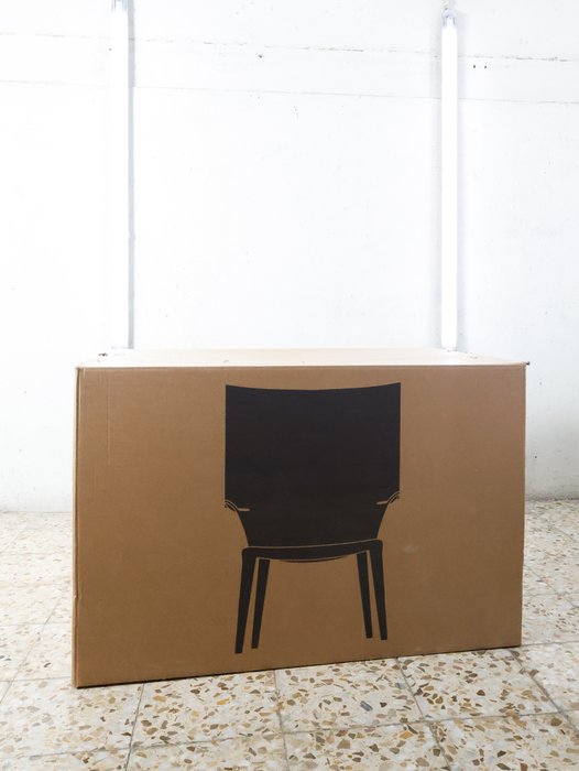 Kartell - Philippe Starck - Chaise - Oncle Jim - Cristal - Plastique