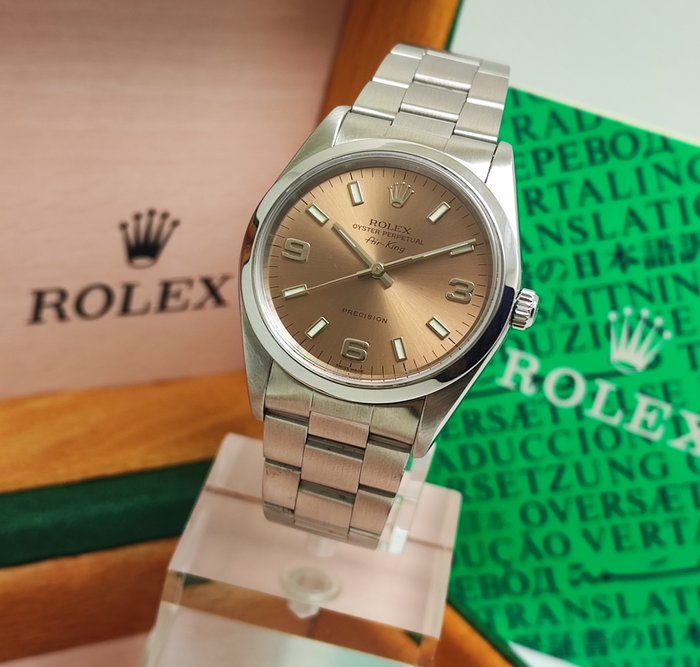 Rolex - Air-King Precision “Salmon Dial” - Ref. 14000 - Homme - 1999
