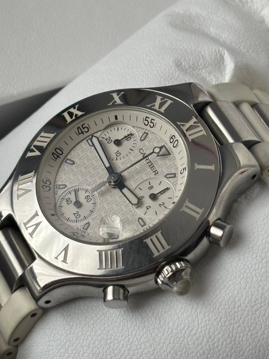 Cartier - 21 Chronoscaph - 2424 - Homme - 2000-2010