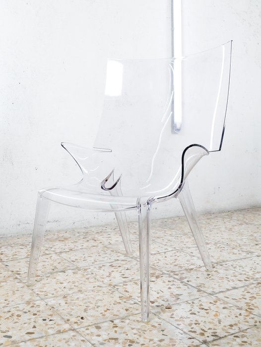 Kartell - Philippe Starck - Chaise - Oncle Jim - Cristal - Plastique