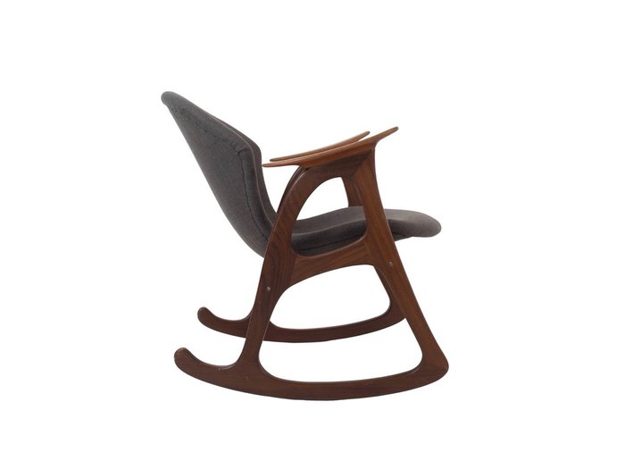 Erhardsen & Andersen - Aage Christiansen - Chaise à bascule - Teck