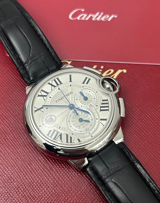 Cartier - Ballon Bleu Chronograph - W6920003 - Homme - 2023