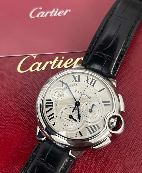 Cartier - Ballon Bleu Chronograph - W6920003 - Homme - 2023