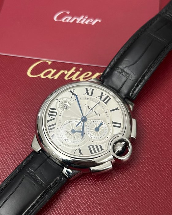 Cartier - Ballon Bleu Chronograph - W6920003 - Homme - 2023
