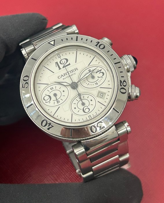 Cartier - Pasha Seatimer - W31089M7 - Homme - 2023