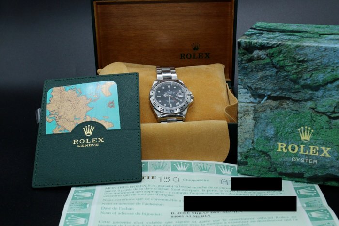 Rolex - Explorer II - 16750 - FULL SET - Homme - 2000