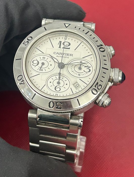 Cartier - Pasha Seatimer - W31089M7 - Homme - 2023